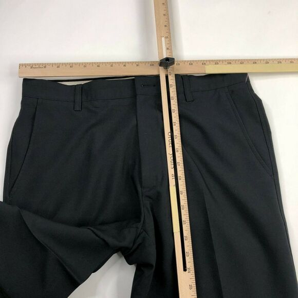 FJ Footjoy 34 x 34 (Actual 35W 32L) Mens Athletic Active Golf Black Pants EUC - Picture 6 of 9